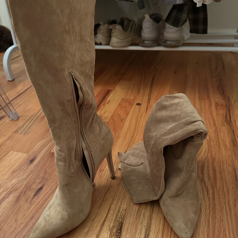 Knee high boots